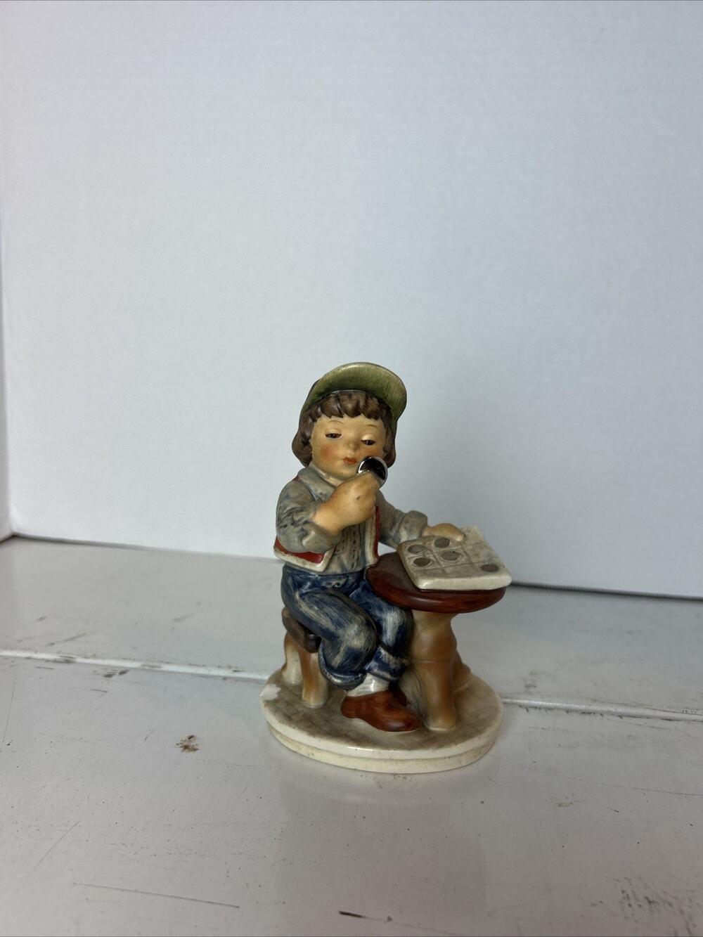 1970'S HUMMEL GOEBEL W. GERMANY “TODAYS CHILDREN “ COIN COLLECTOR FIGURINE
